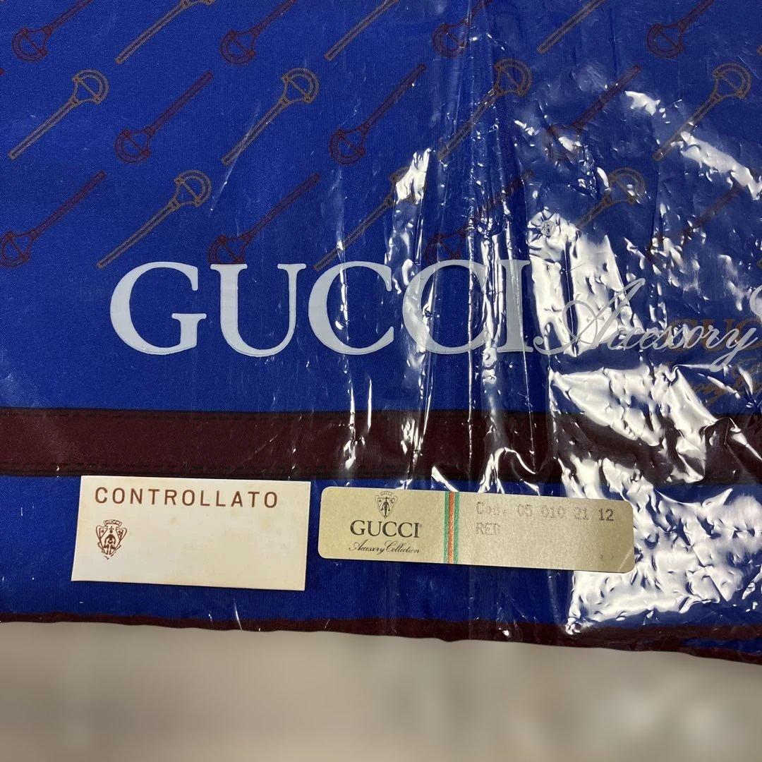 激レア❗️未使用オールドGUCCI ‼️アクセサリーコレクション スカーフ