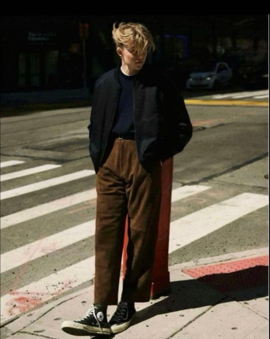 A.PRESSE Silk Padding Jacket ブラック