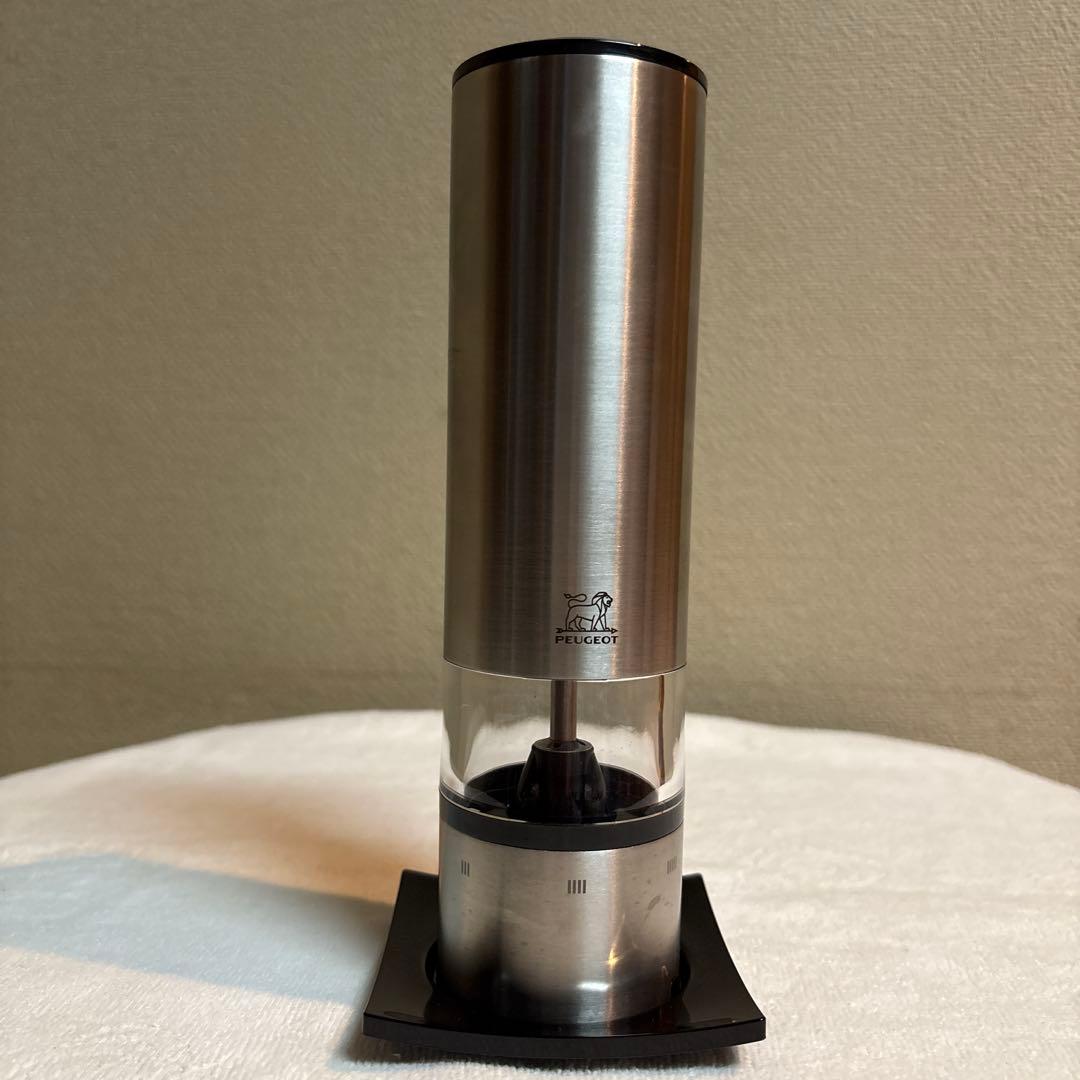 PEUGEOT プジョー　電動ペッパーミル/ソルトミル　2点セット　20cm