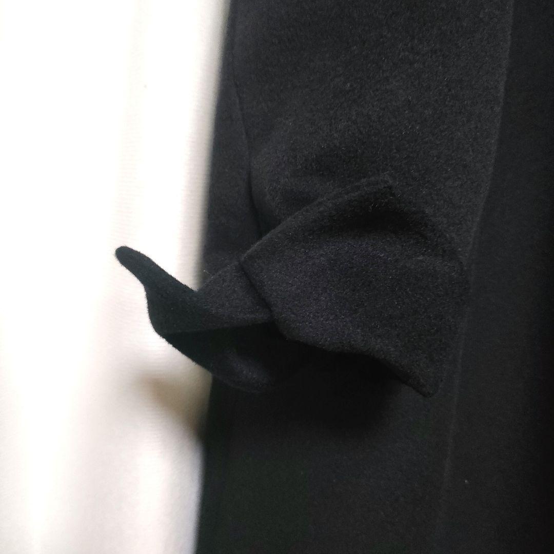 【未使用品】23区 ウールアンゴラビーバーノーカラーコート 40