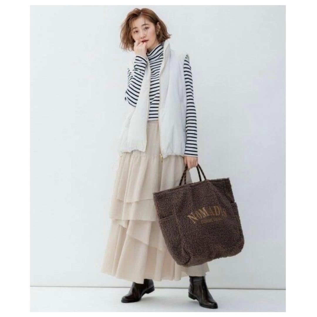 【新品未使用タグ付】 23区 【洗える】中綿 パティング ベスト 23AWモデル