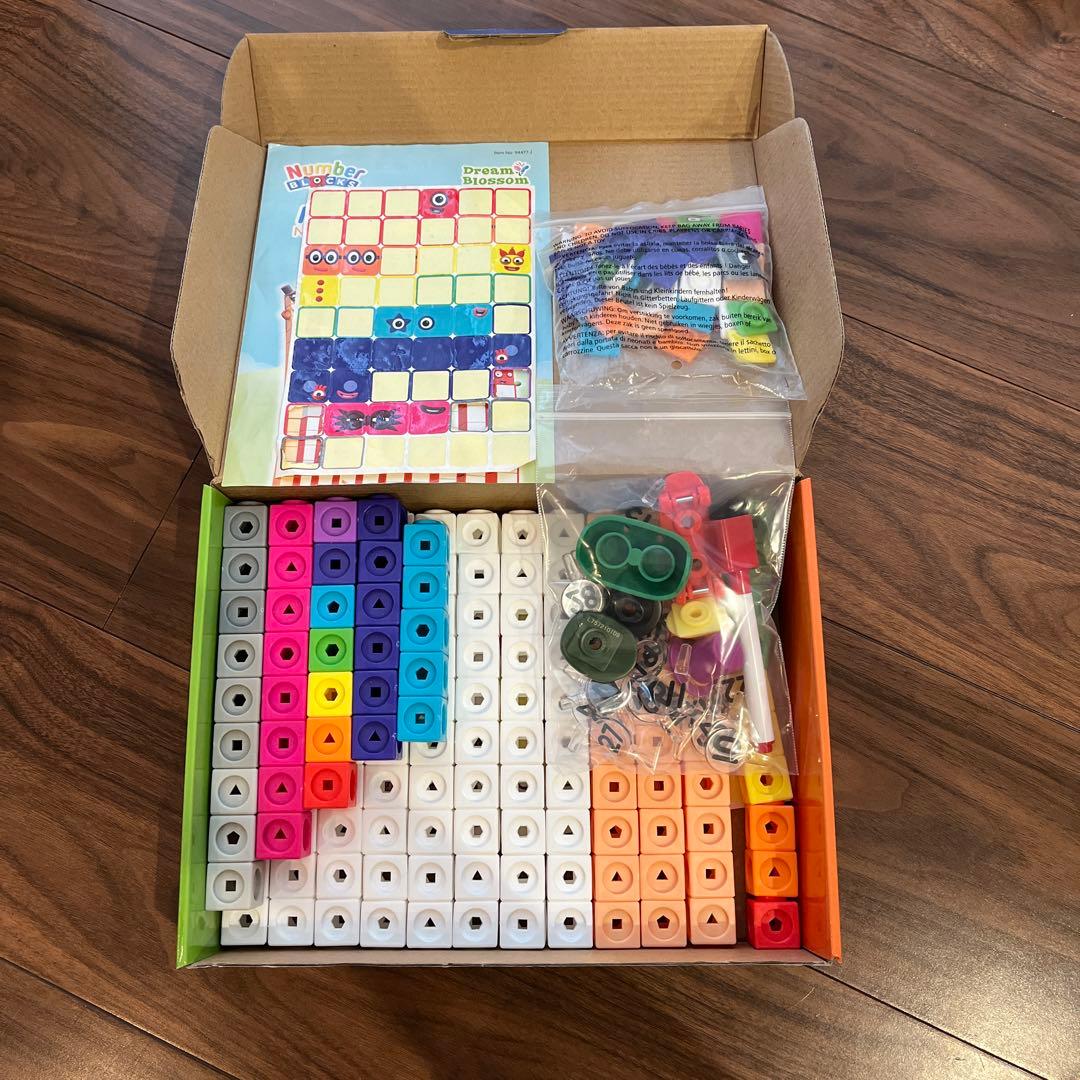 Number Blocksブロック1-10、11-20、21-30の3セット