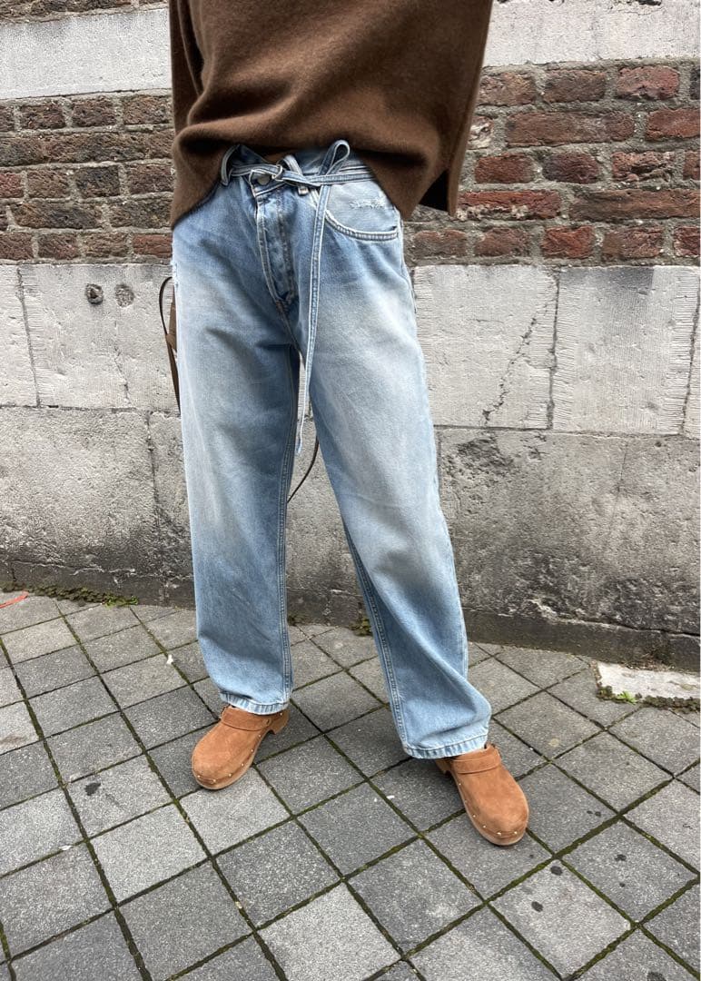 パンツ Acne Studios 1991 Toj Light Blue Trash26