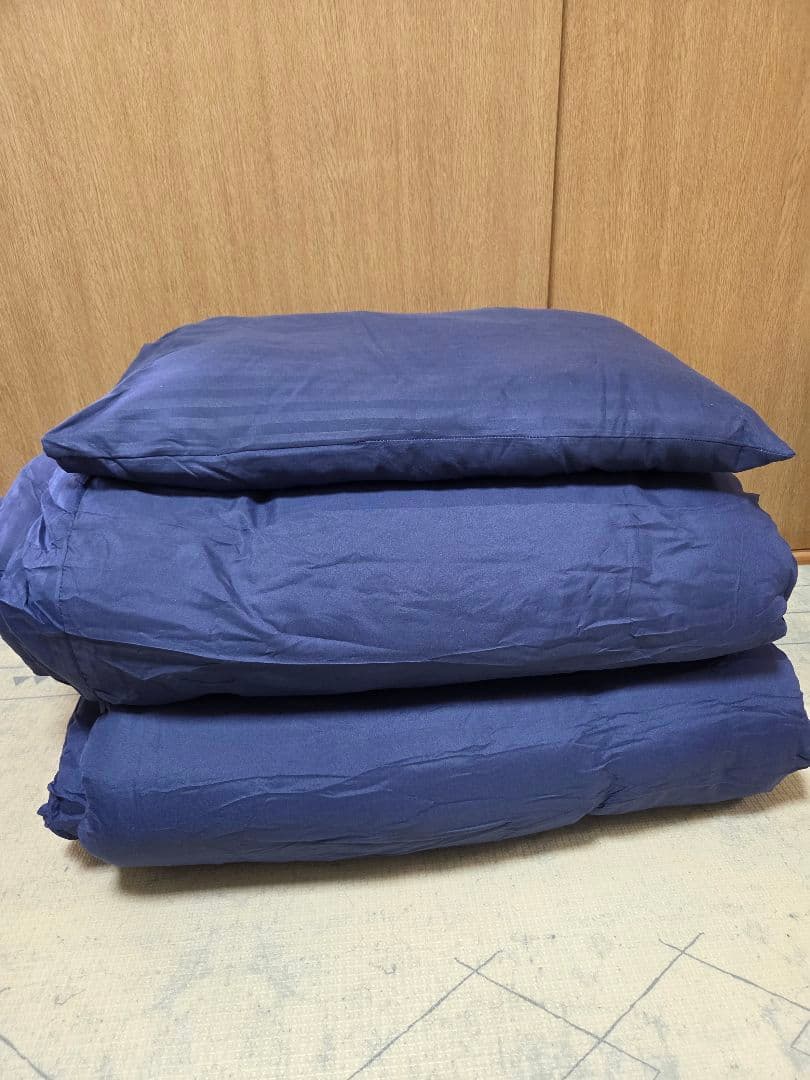 ニトリ　高反発三つ折りマットレス シングル +寝具　9点セット