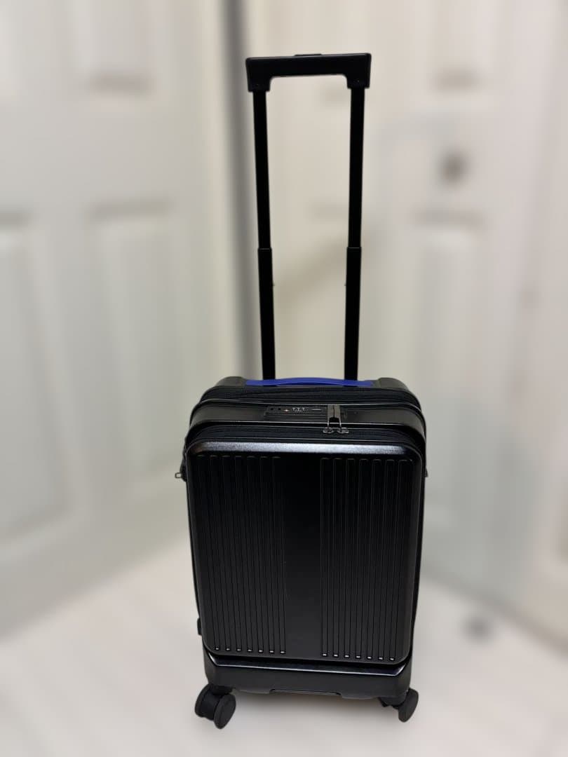 ANAオリジナル　フロントオープンキャリー　機内持ち込み可　美品