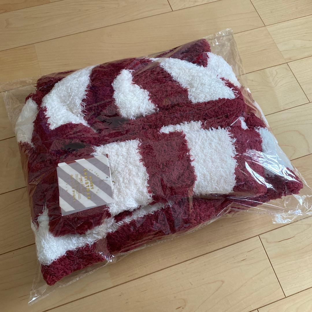 新品未使用　GELATO PIQUE ルームウェア 赤と白ストライプ