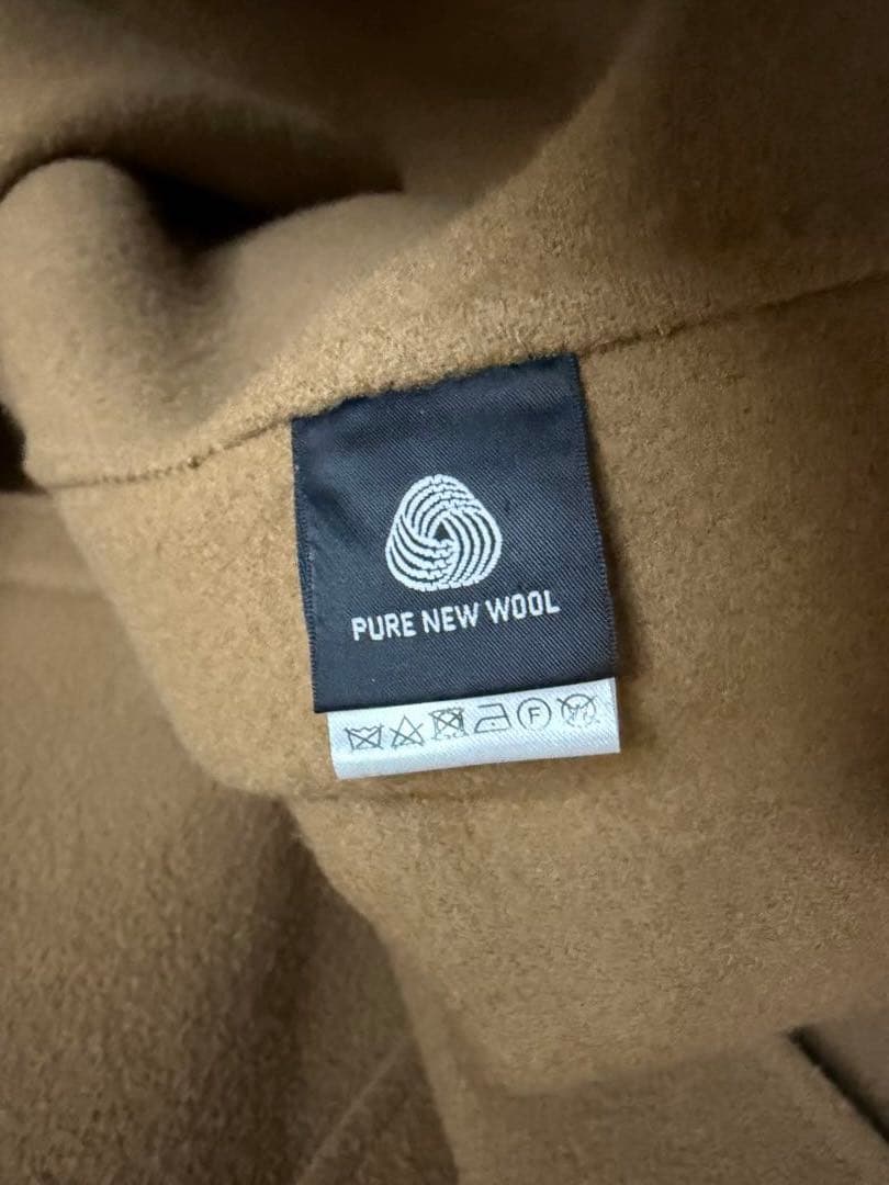 anuans リバーロングダブルポケットチェスターコート