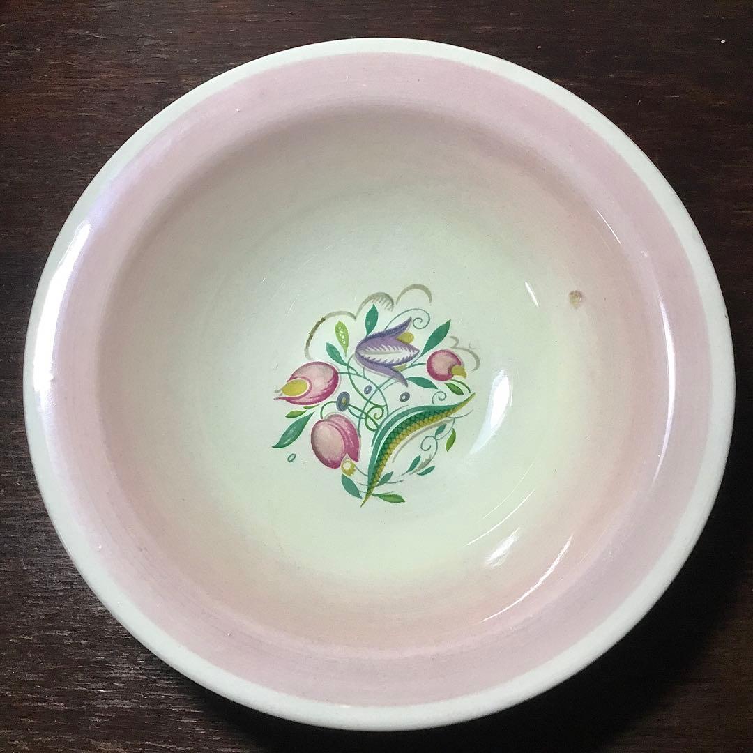 スージークーパー◆ボウル4個 ピンク◆ドレスデンスプレイ サラダボウル