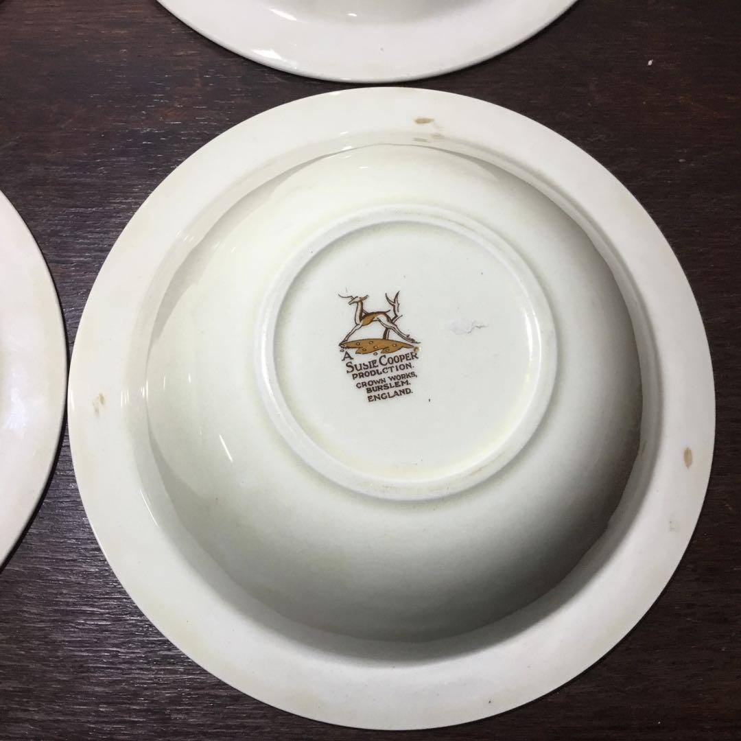 スージークーパー◆ボウル4個 ピンク◆ドレスデンスプレイ サラダボウル