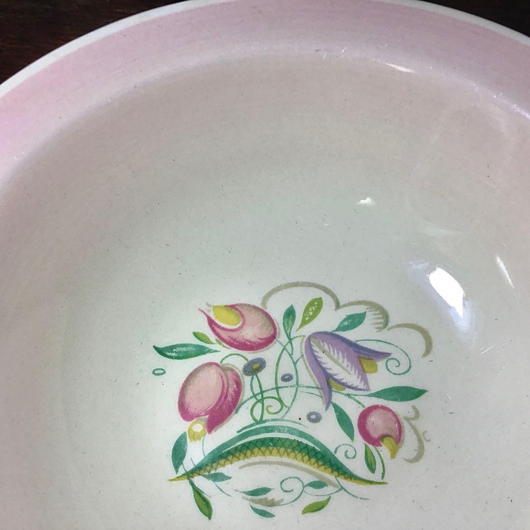 スージークーパー◆ボウル4個 ピンク◆ドレスデンスプレイ サラダボウル