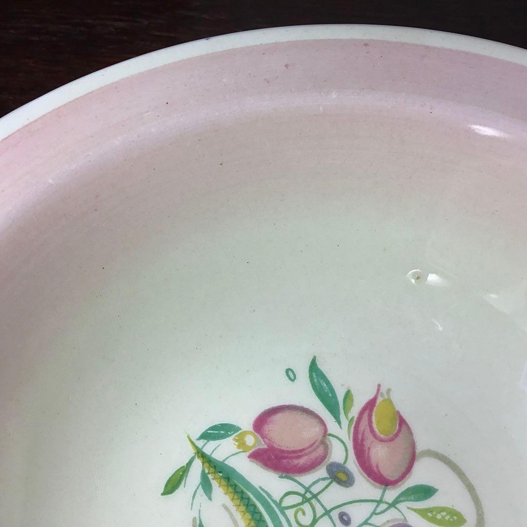 スージークーパー◆ボウル4個 ピンク◆ドレスデンスプレイ サラダボウル