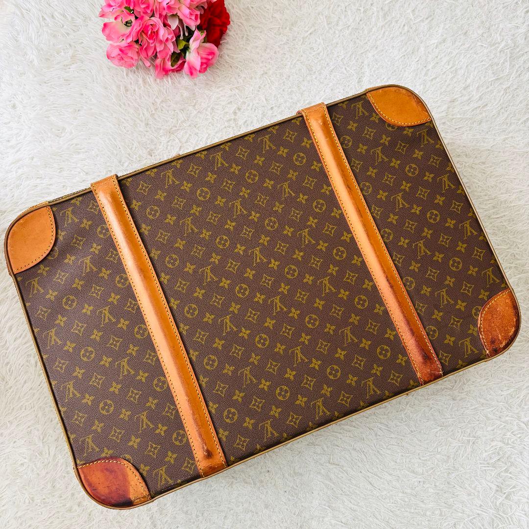 ルイヴィトン　モノグラム　ストラトス70バッグ　ブラウン　確実正規品