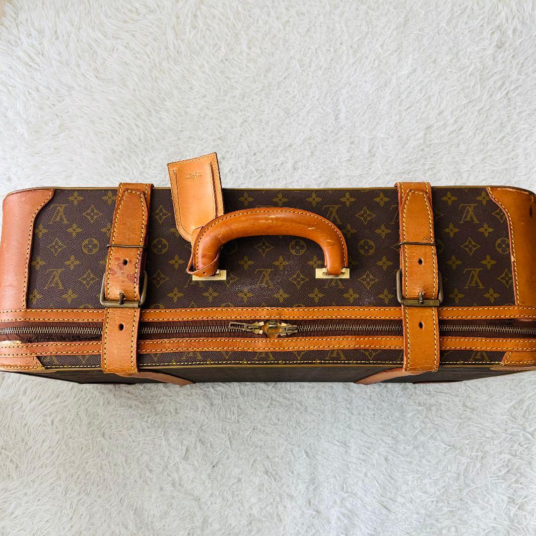 ルイヴィトン　モノグラム　ストラトス70バッグ　ブラウン　確実正規品