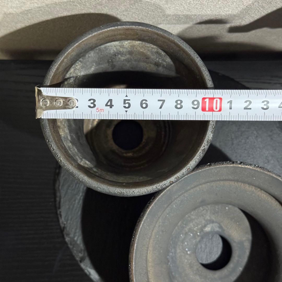 カタチ製作所　クレーター　植木鉢セット（2個）