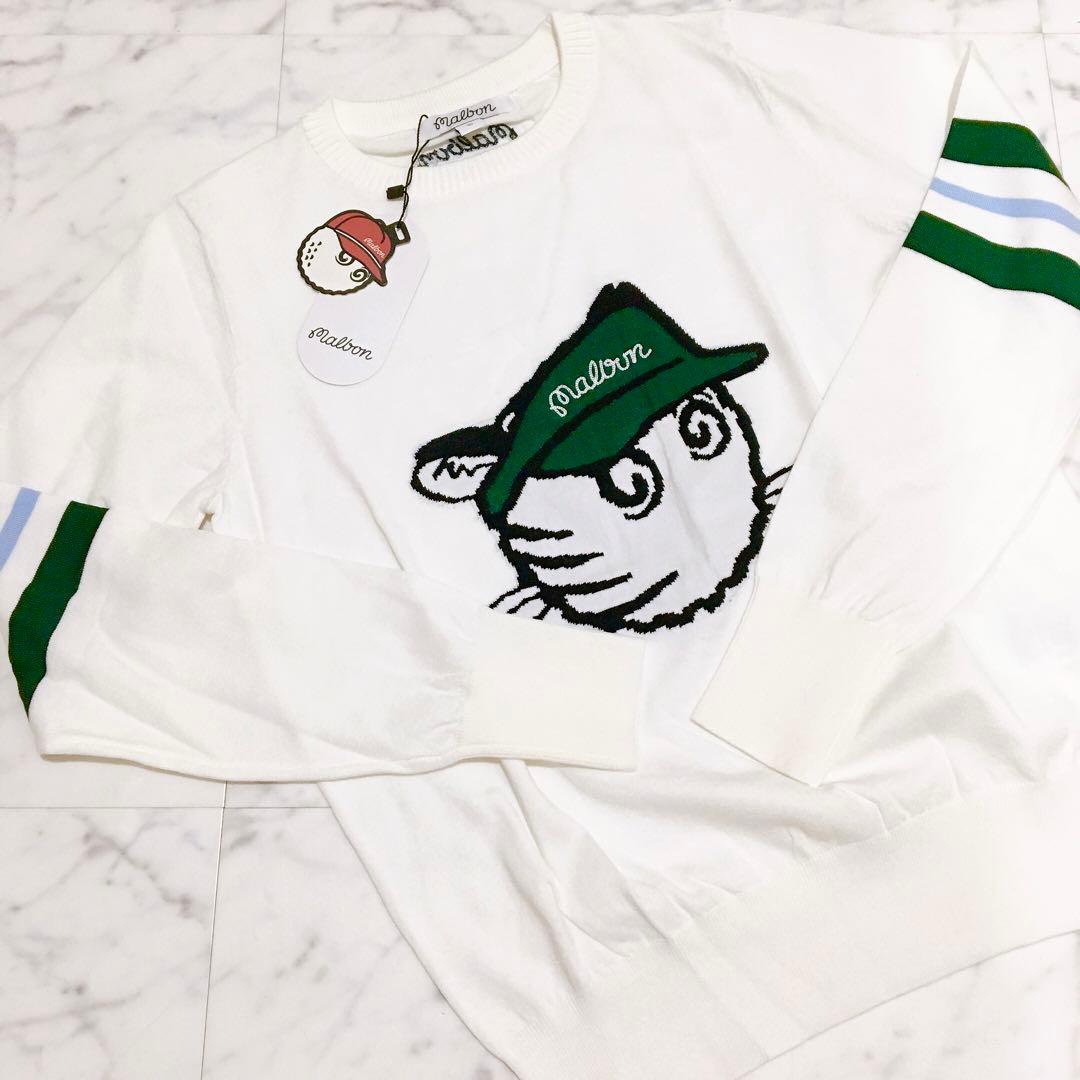 新品未使用 ゴルフ malbon マルボン レディース セーター Sサイズ