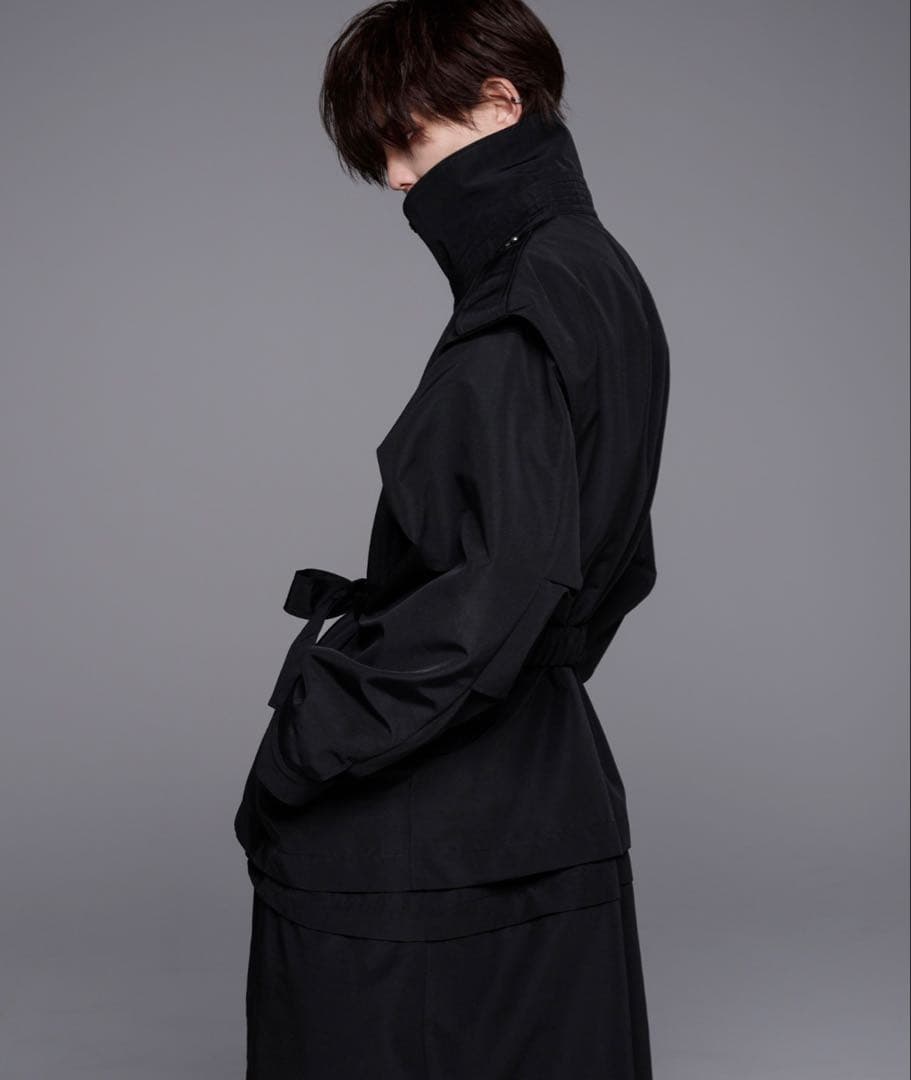 ADRER 7 way coat ブラック Sサイズ トレンチコート ブルゾン