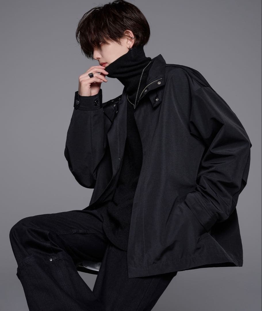 ADRER 7 way coat ブラック Sサイズ トレンチコート ブルゾン
