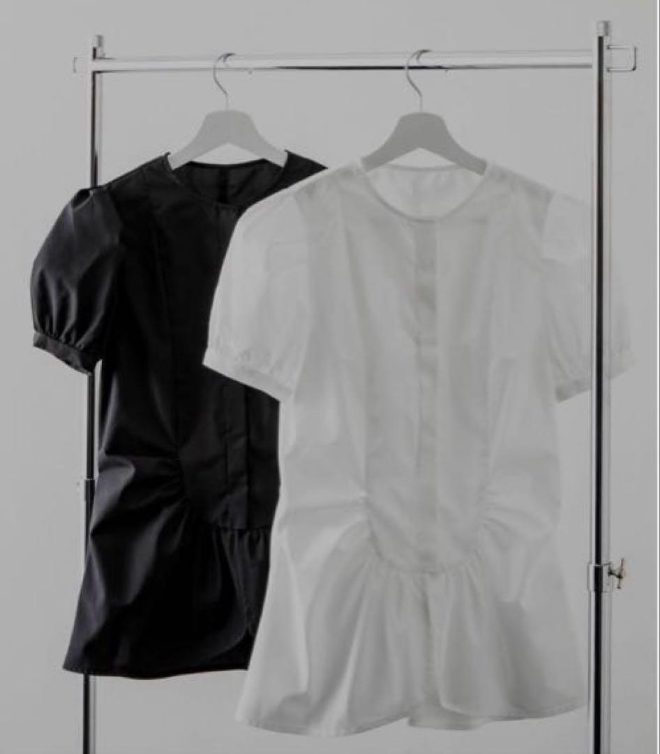 【美品】cavori カヴォリ　チューリップブラウス