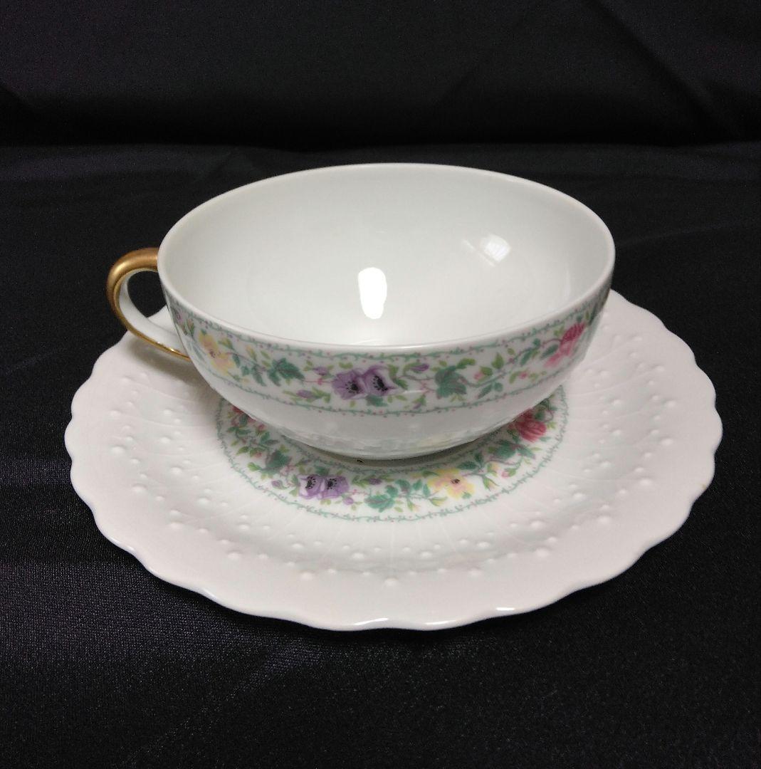 リモージュ　ジョルジュボワイエ　ティーカップセット　6客 ケーキ皿　6枚