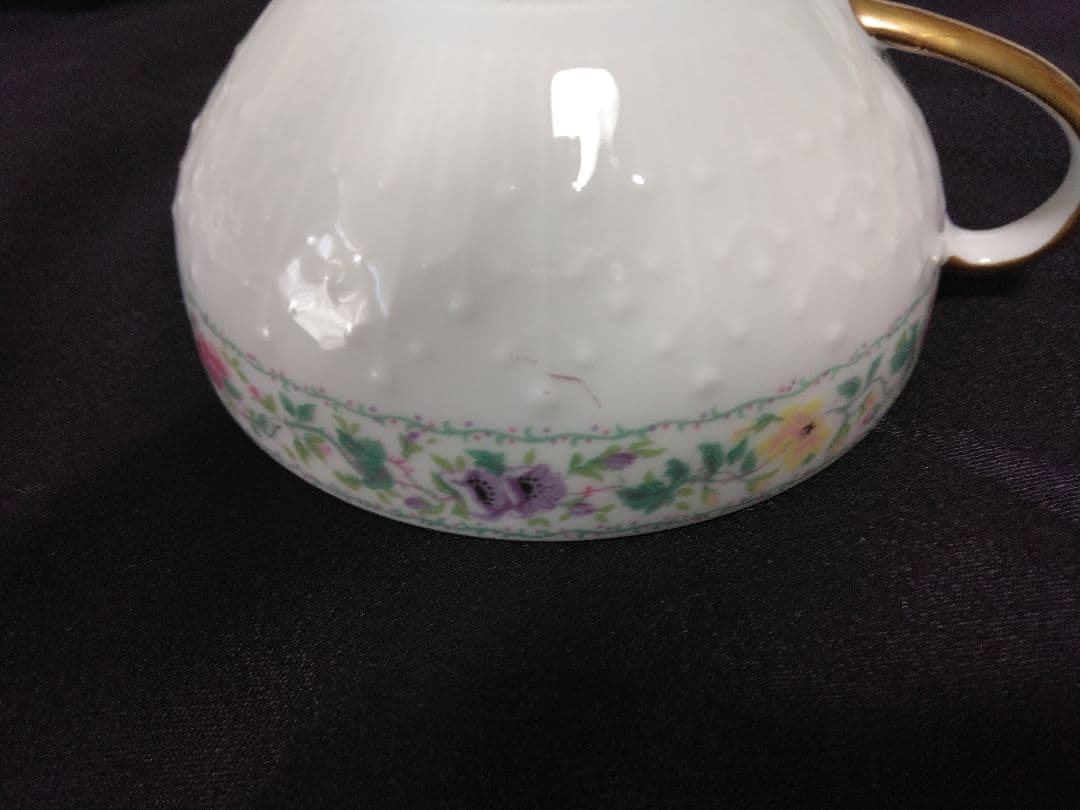 リモージュ　ジョルジュボワイエ　ティーカップセット　6客 ケーキ皿　6枚