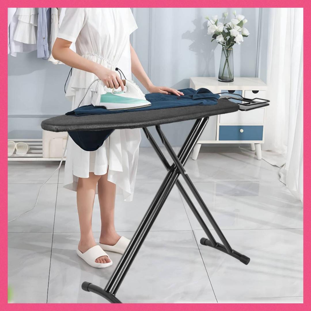 高さ調節機能付きの多機能スタンドアイロン台