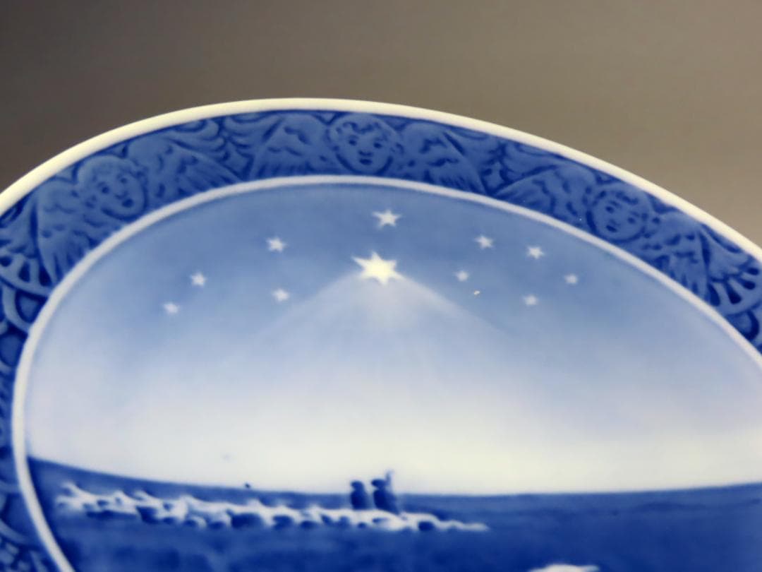 【ロイヤルコペンハーゲン】　１９１８年・イヤープレート　羊飼い