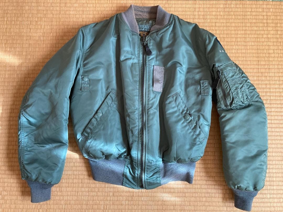 USA製 ALPHA MA-1 フライトジャケット 50s 復刻 Sサイズ