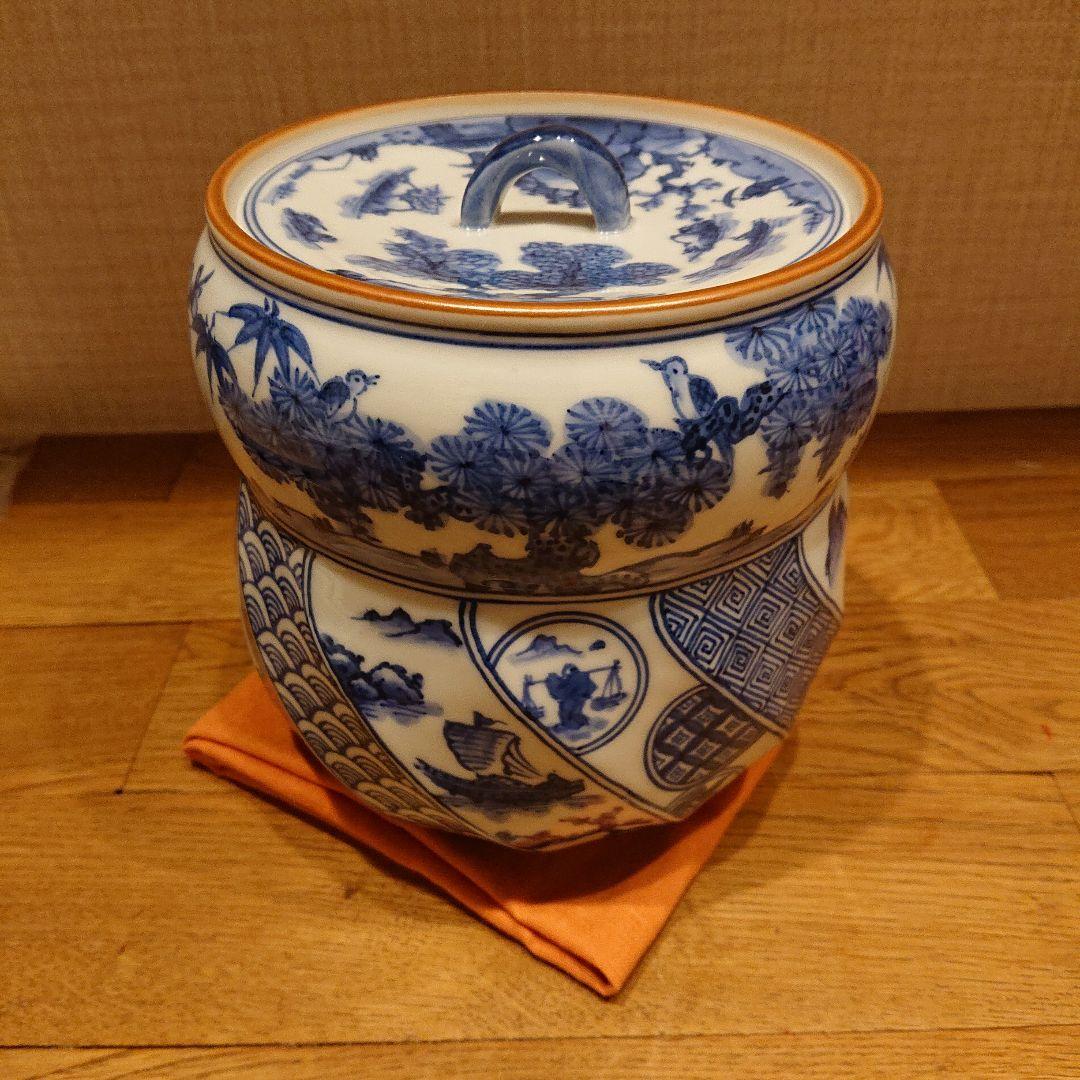 茶道道具 水指 二代 手塚大示