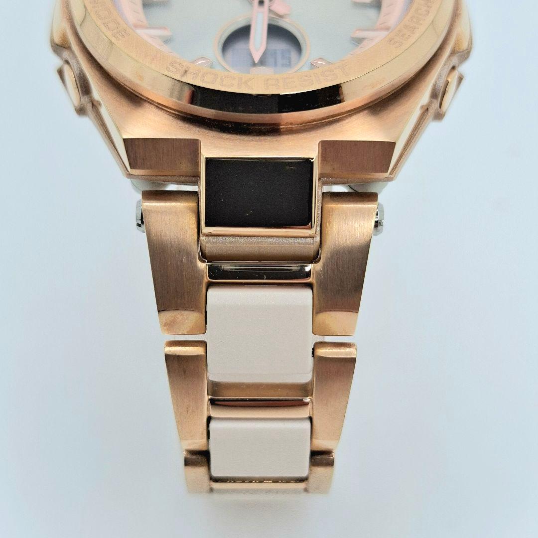 ✨美品箱付 カシオ ベビージー MSG W200CG ソーラー 電波 ピンク