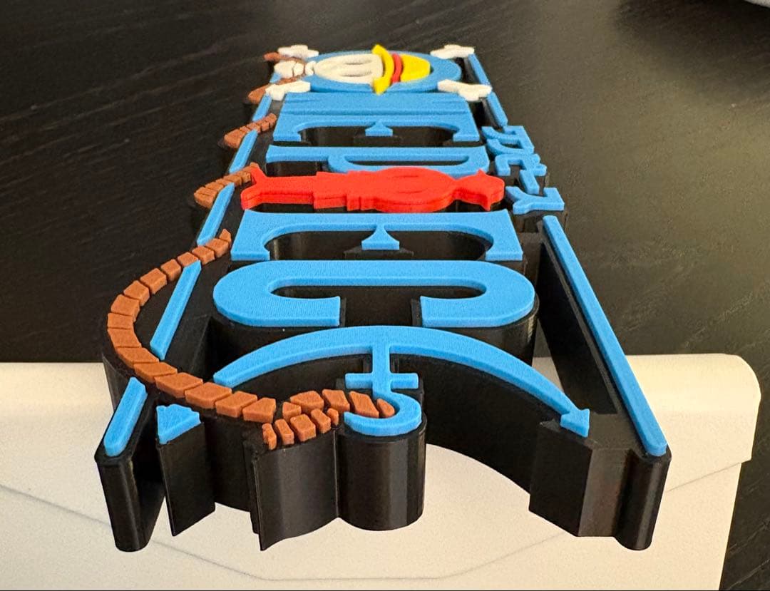 ワンピース ONE PIECE ビッグサイズ ロゴフィギュア 27cm z2