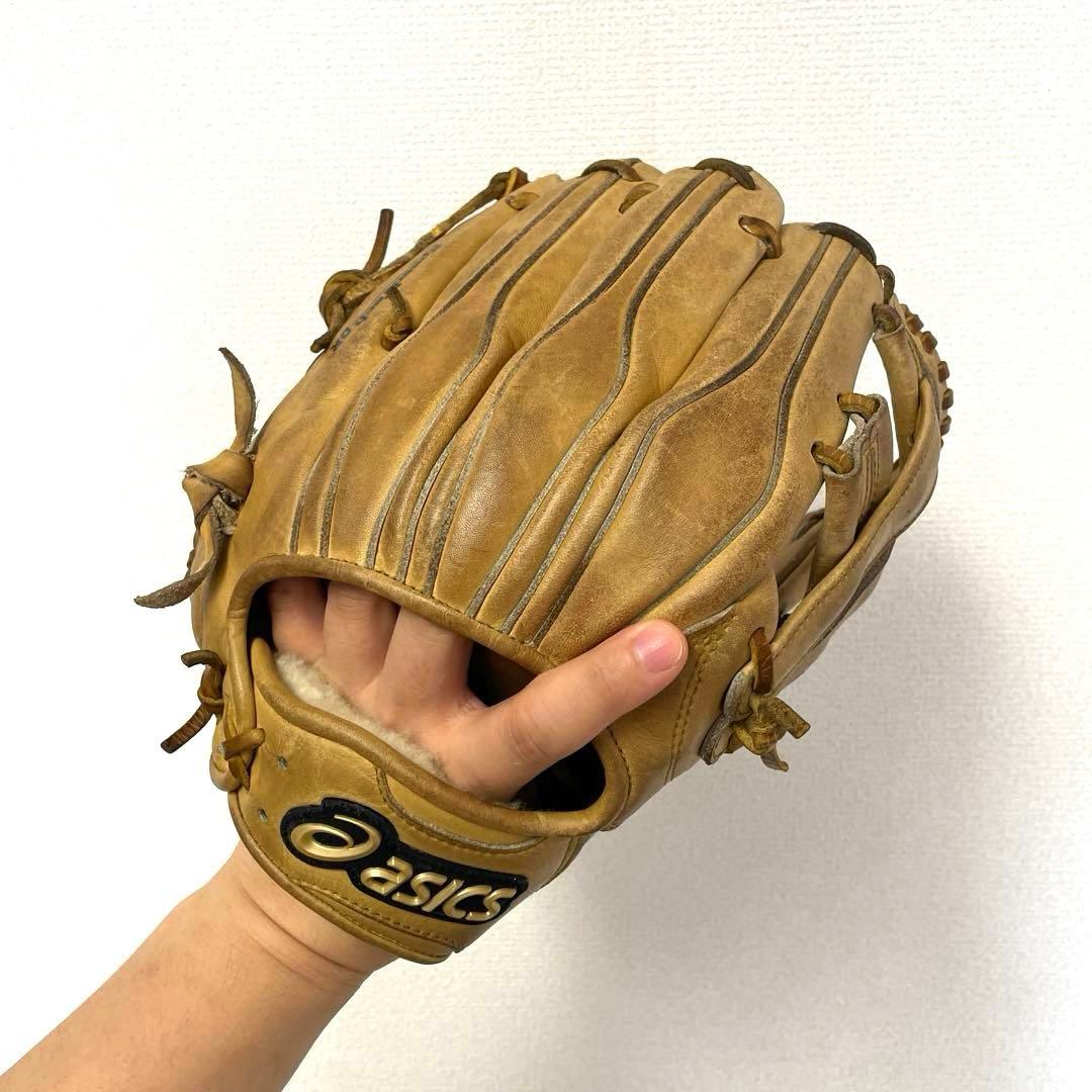 454 アシックス ゴールドステージ 即戦力 硬式 サード用 グローブ