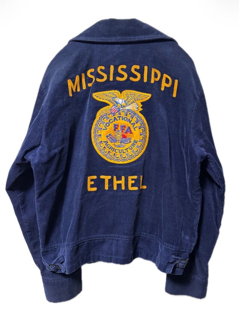 FFA 80s ネイビー ジャケット 40サイズ YKK