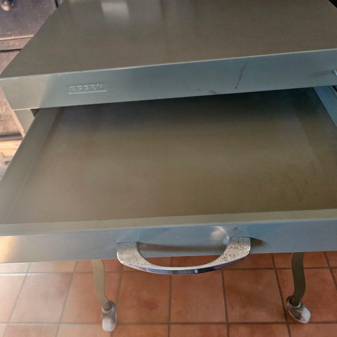 ESSEN バタフライデスク スチール ワゴン タイプライター アスプルンド