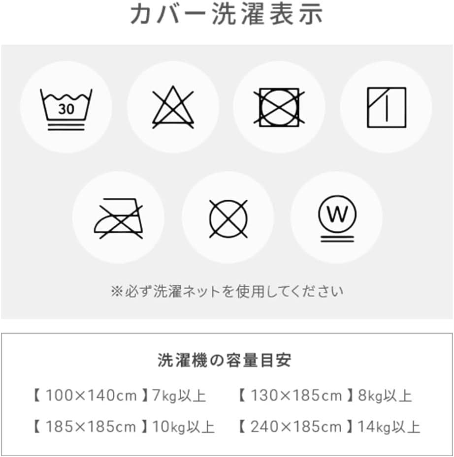 新品未開封 モダンデコ 185×185 超極厚ラグ5cm 高反発 フランネル