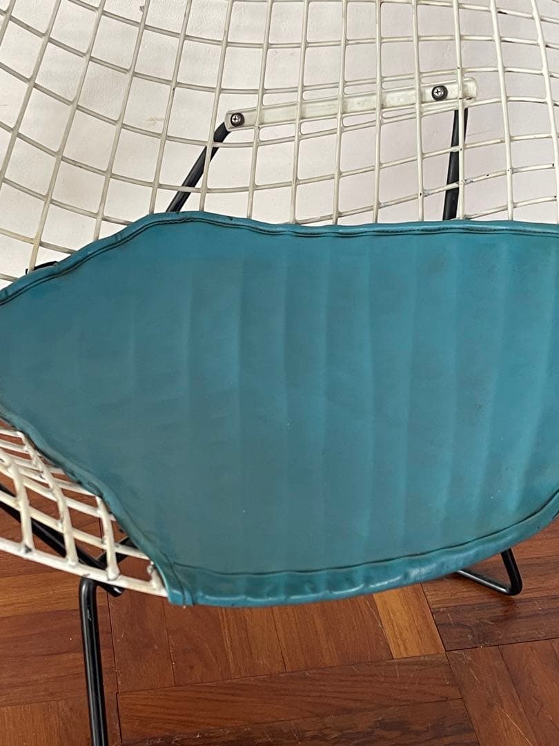 Knoll ヴィンテージ ハリーベルトイア ダイヤモンド チェア シートパット付