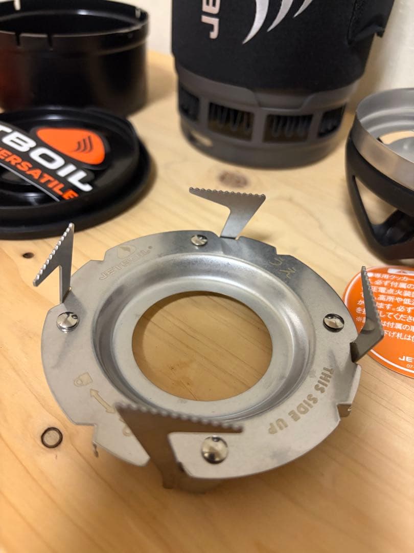 JETBOIL ZIP 0.8 開封済み