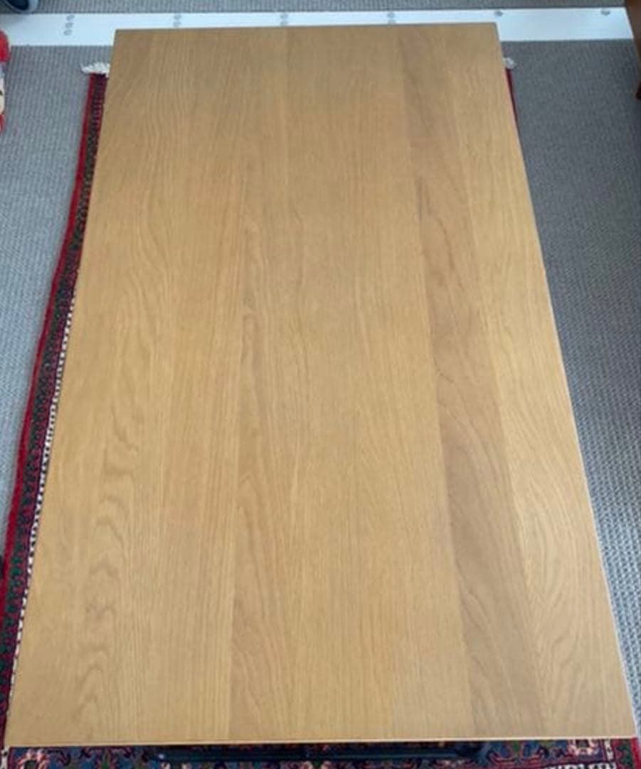 無印良品　折りたたみテーブル幅120cm オーク材