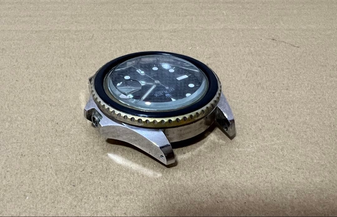 自動巻き腕時計 ゴールド/シルバー