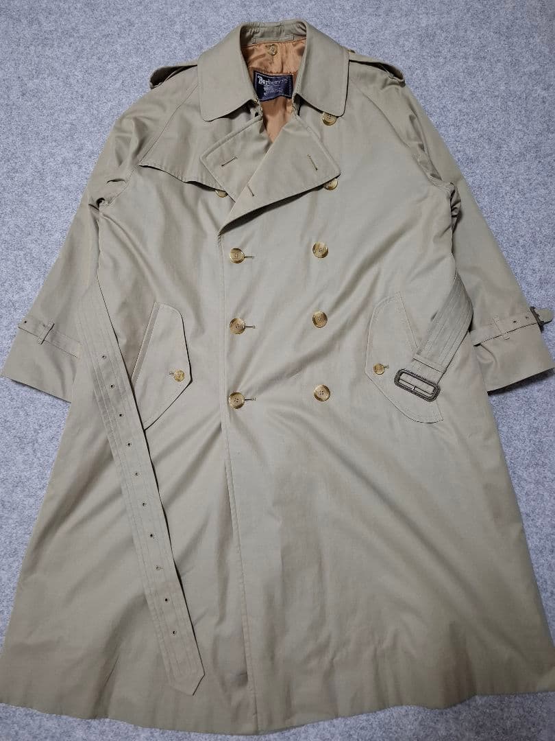 J*y様 希少　デッドストック級　90s　一枚袖　バーバリー トレンチコート　5