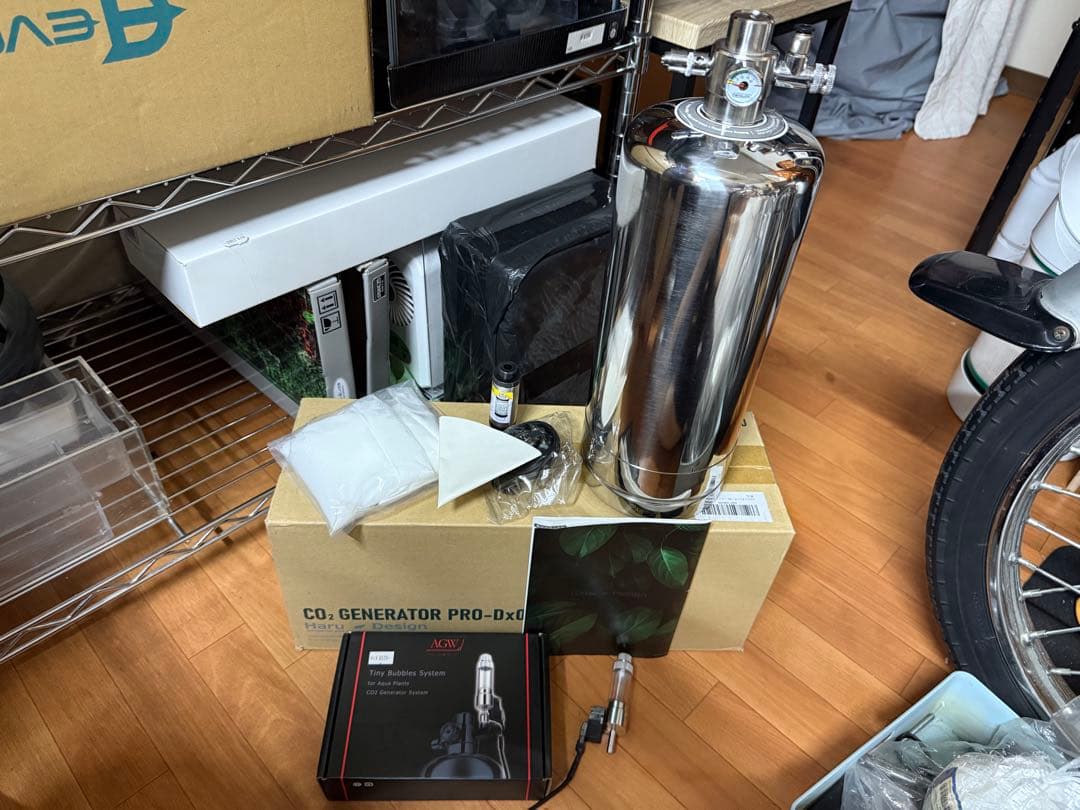 CO2 GENERATOR PRO-Dx01s 水草育成用D81