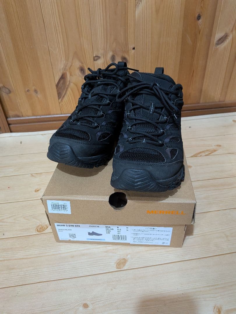 【定価2万・防水】メレル モアブ 3 シンセティック GORE-TEX