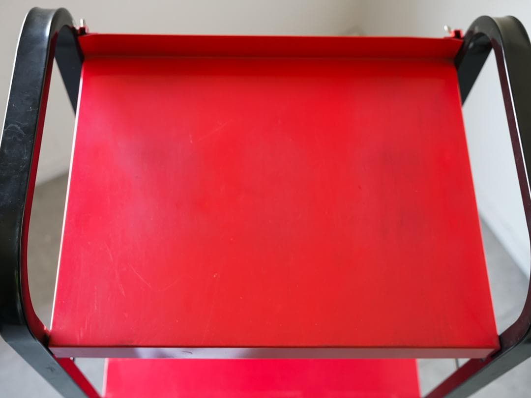 ヴィンテージ 日産 \"PIT WORK\" スチールメタルラック 非売品 什器