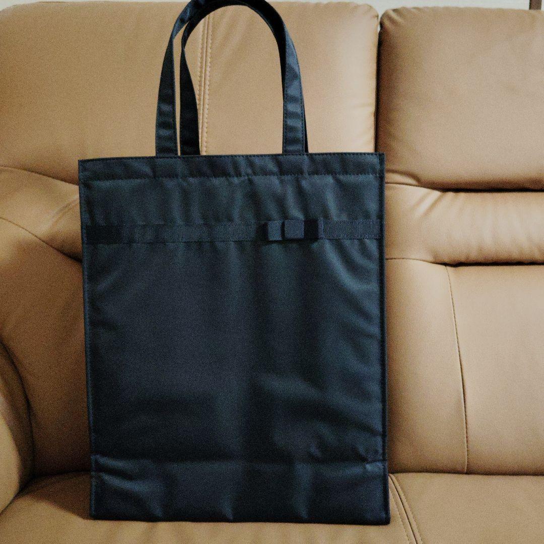 ファミリアfamiliar 紺色ネイビー入学式、受験トートバッグ