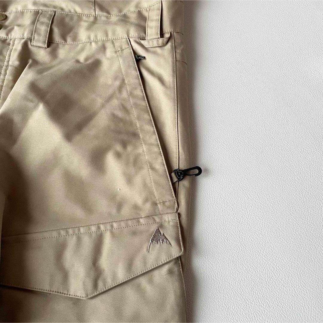 5466skf【美品】バートンビブ パンツ RESERVE ベージュ