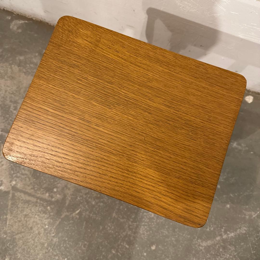 ヴィンテージ 木製サイドテーブル　花台