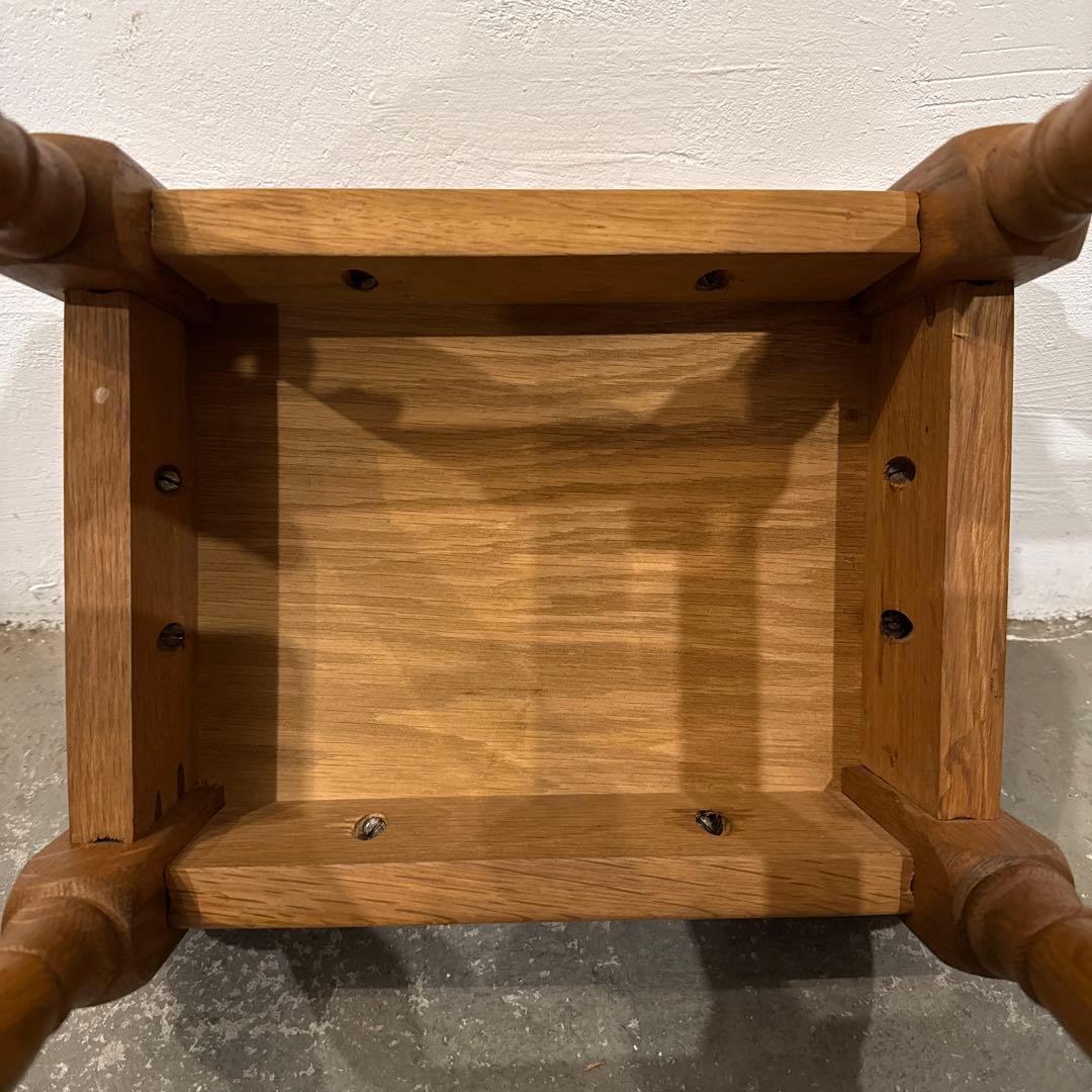 ヴィンテージ 木製サイドテーブル　花台