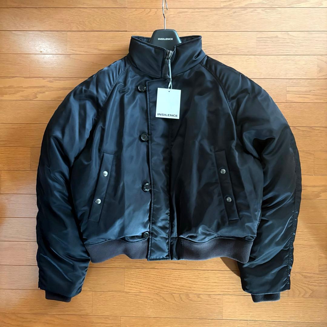 【即完売品・タグ付き】Insilence ファネルネックフライトプッパー L