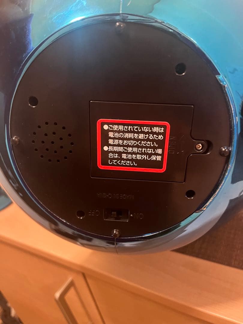 最終値下げ⭕️空き瓶エンジェルエッグシャンパン 青