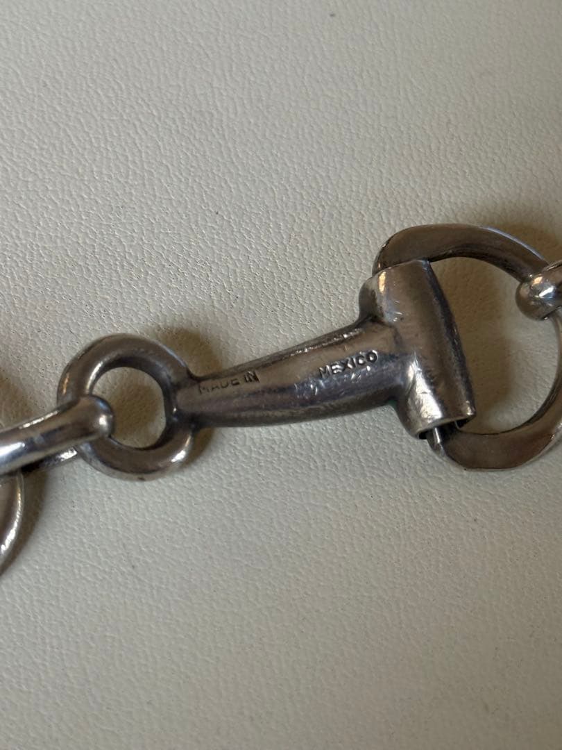 ヴィンテージ Gucciホースビット シルバー950ブレスレット トムフォード