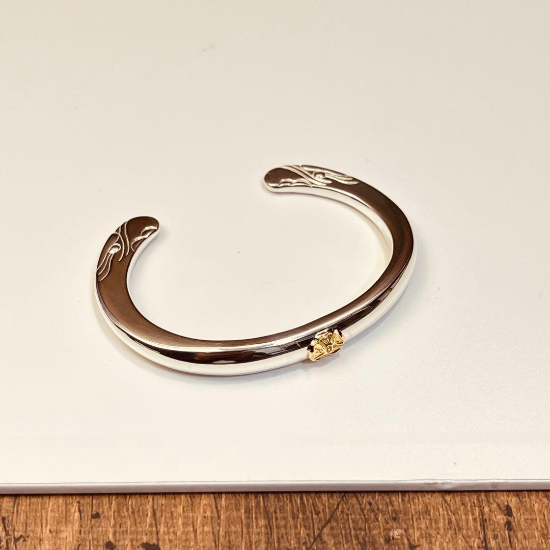 TADY&KING イーグルフェイスバングルK18ローズ タディアンドキング